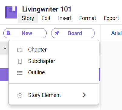 Adding Story Elements - LivingWriter Writing Blog