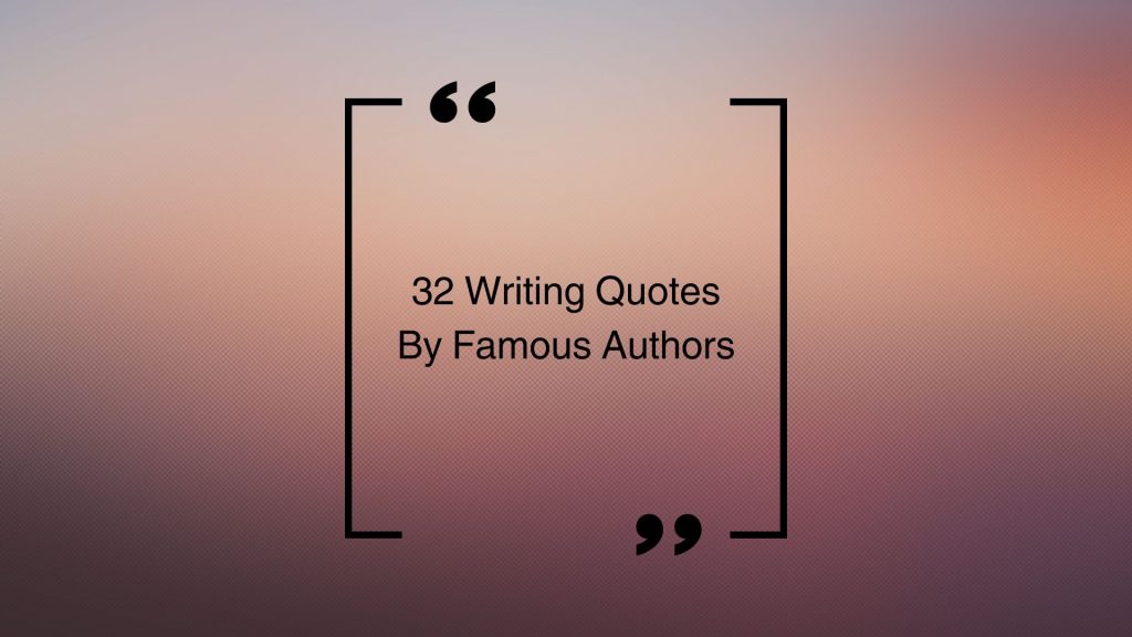 famous author quotes feature image