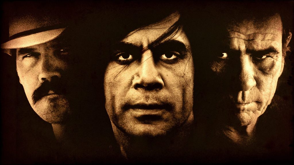 The three main characters from No Country For Old Men