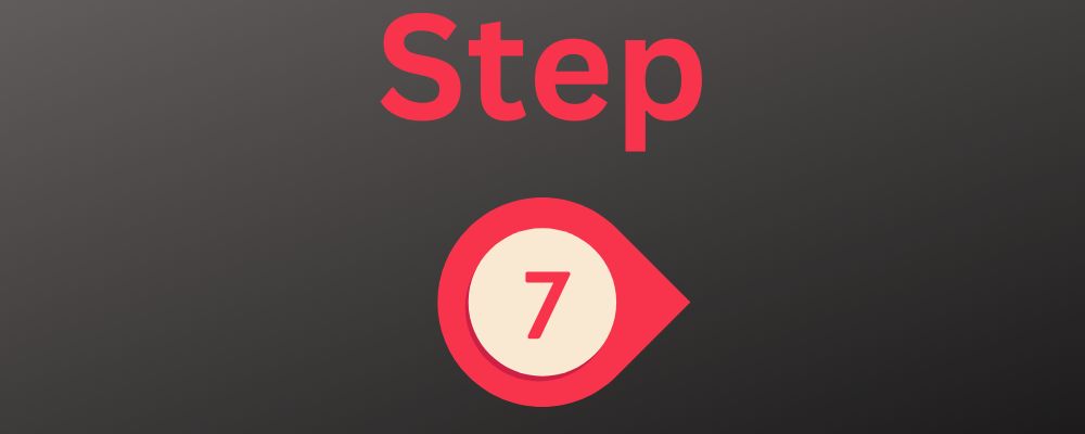 The word "step" above a stylized 7