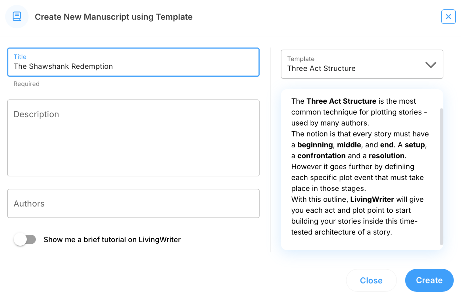 Three-Act Structure Example - Shawshank Redemption - LivingWriter ...