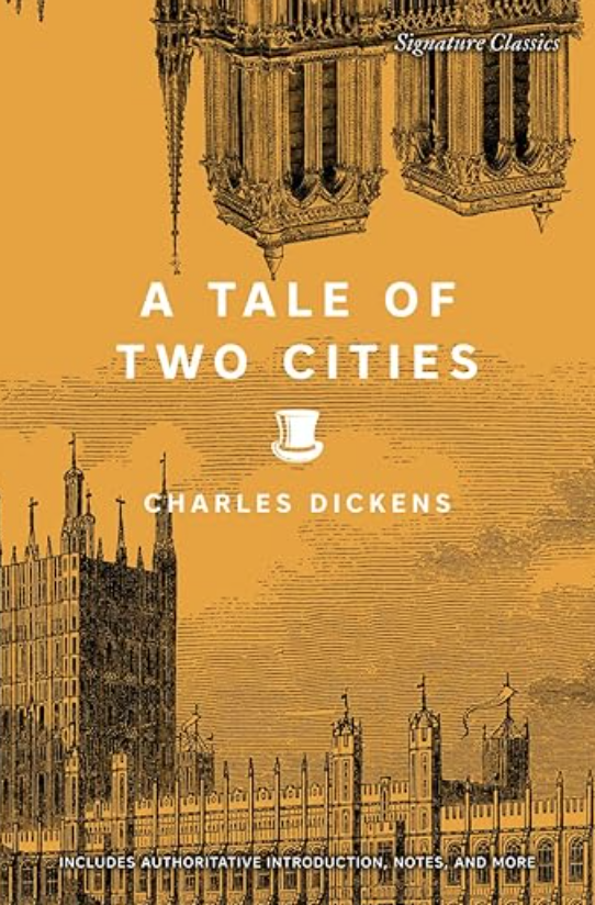 Best Selling Novels Of All Time - Top 25 List 5 The book cover for A Tale of two Cities