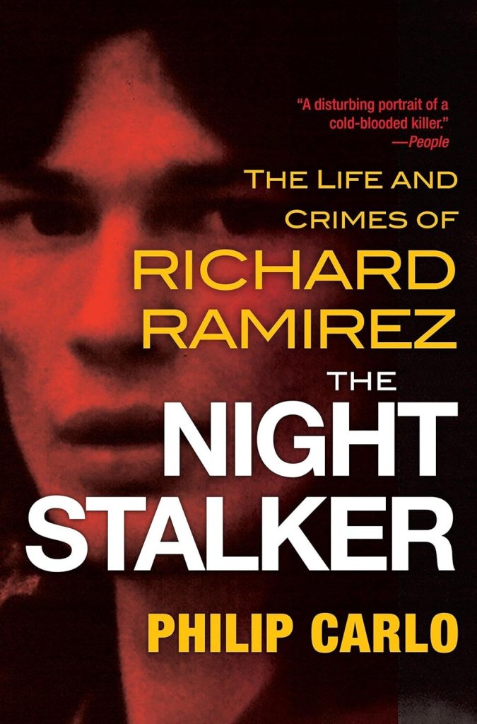 the cover of "The Nightstalker" by Philip Carlo